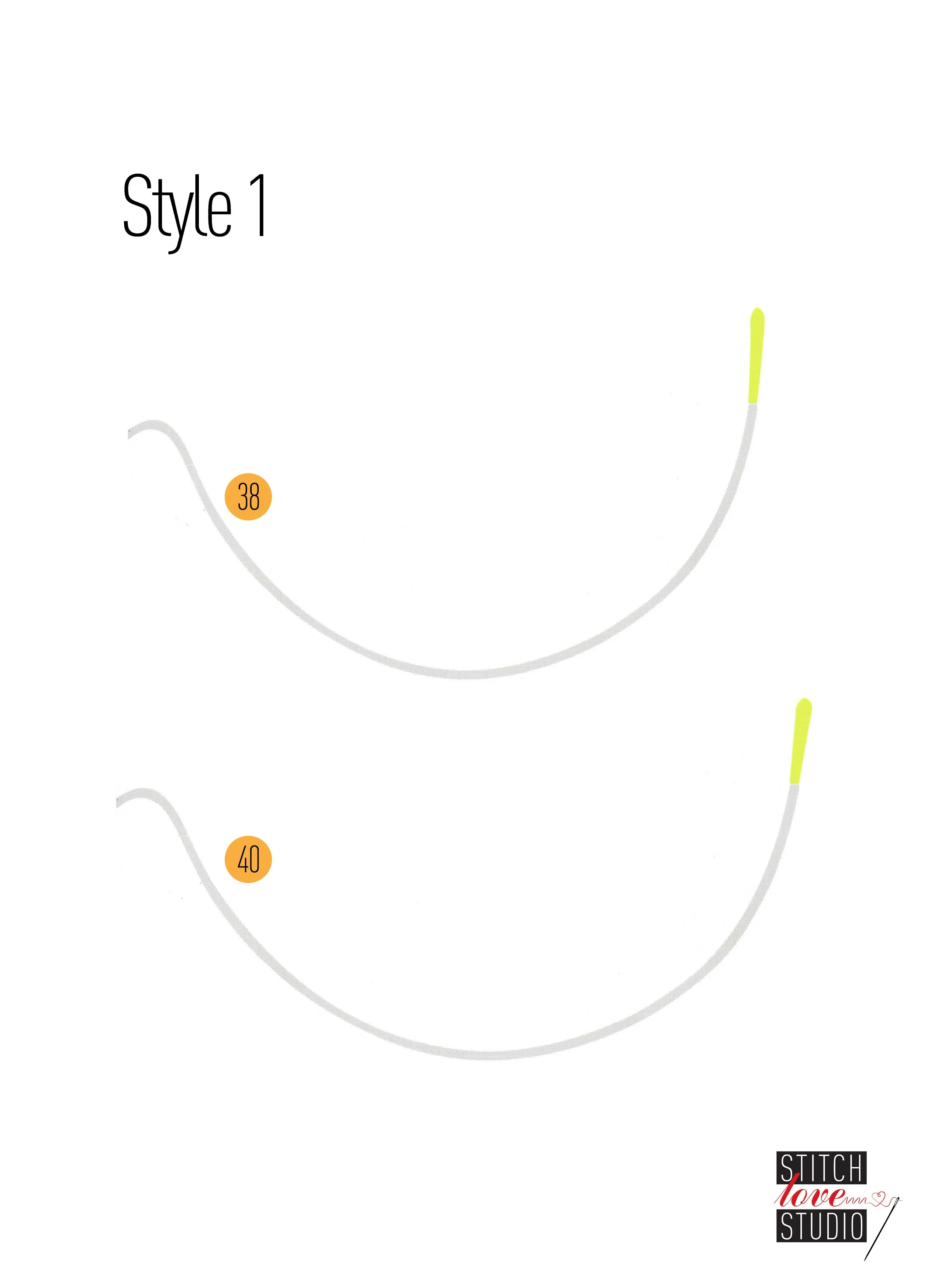 Continuous or Mono Underwire, Premium Quality Metal, Thermoplastic Coated- Low and High Center Options- Sizes 32-40 - Image 6