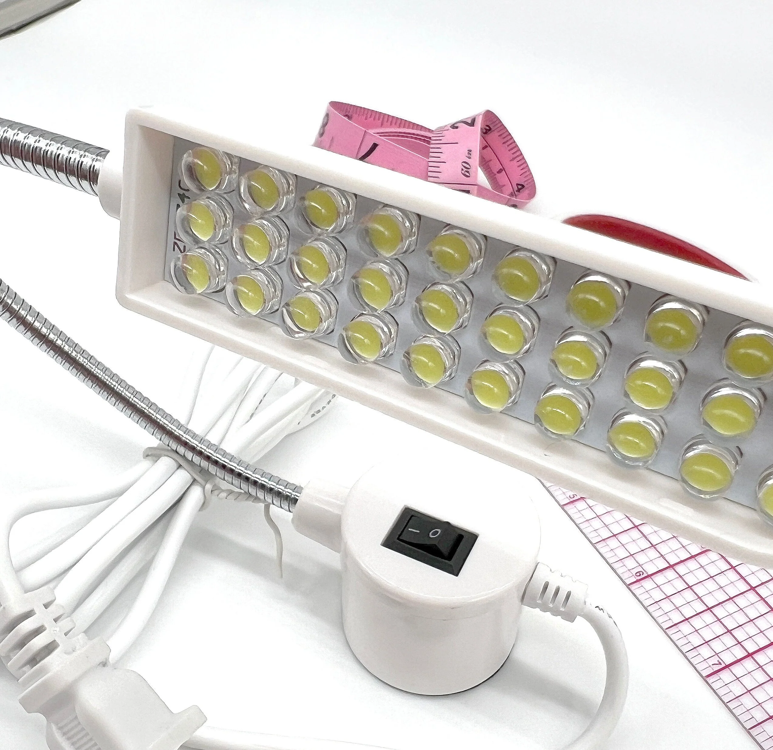 EU European Plug Version- Powerful Magnetic Adjustable Sewing Machine 30 LED Light - Image 5