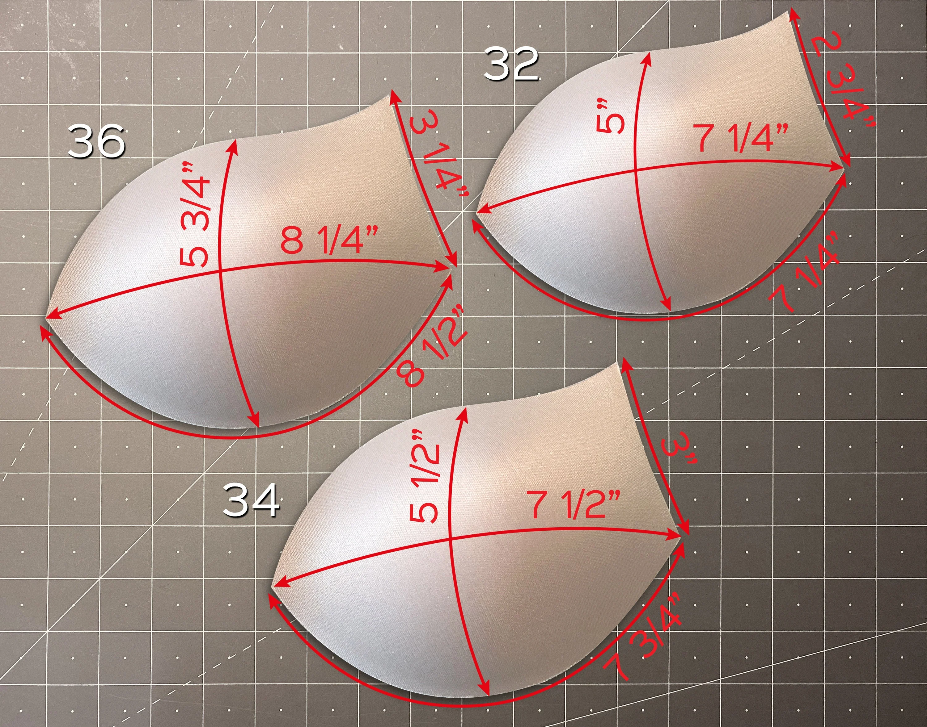 Soft Push Up Contoured Bra Cups- Sizes 32-46 - Image 4